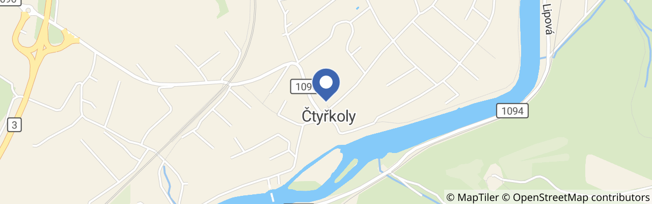 Mapa - Penzion U Čerta