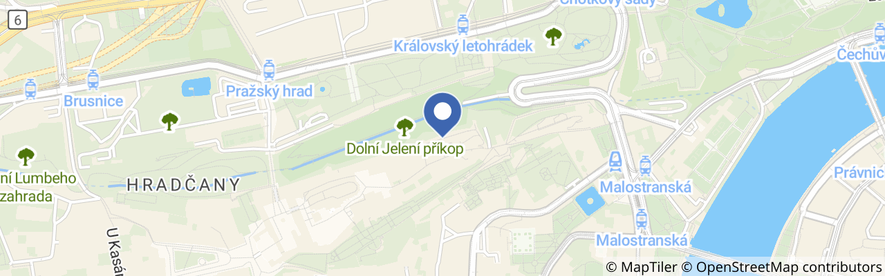 Mapa - Zlatá ulička