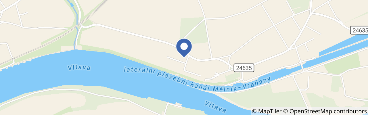 Mapa - Dětské hřiště na farmě Hanč ve Vraňanech