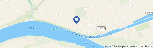 Mapa - Dětské hřiště na farmě Hanč ve Vraňanech