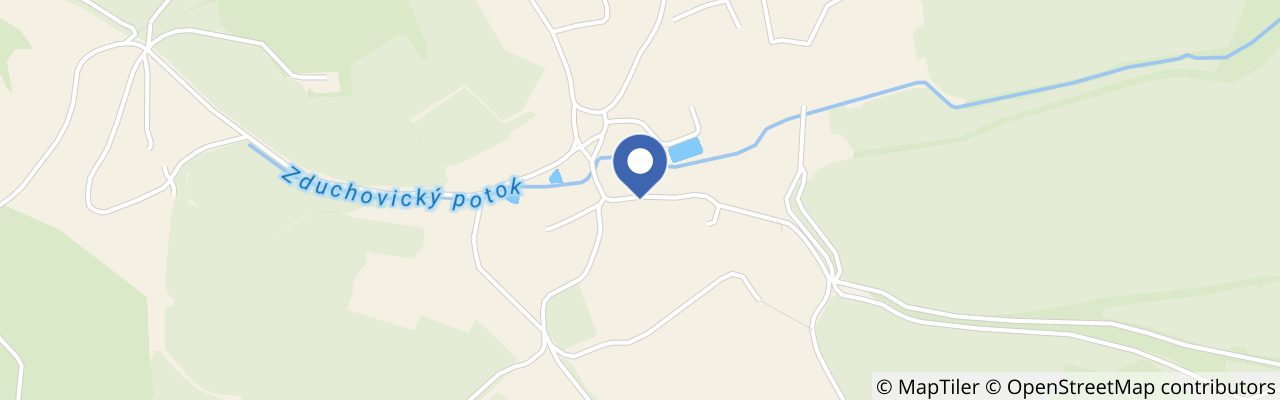 Mapa - Penzion U Švarců