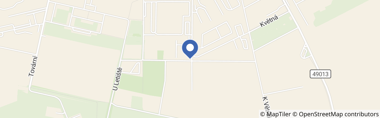 Mapa - Kukuřičné bludiště Holešov