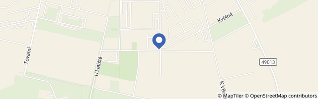 Mapa - Kukuřičné bludiště Holešov