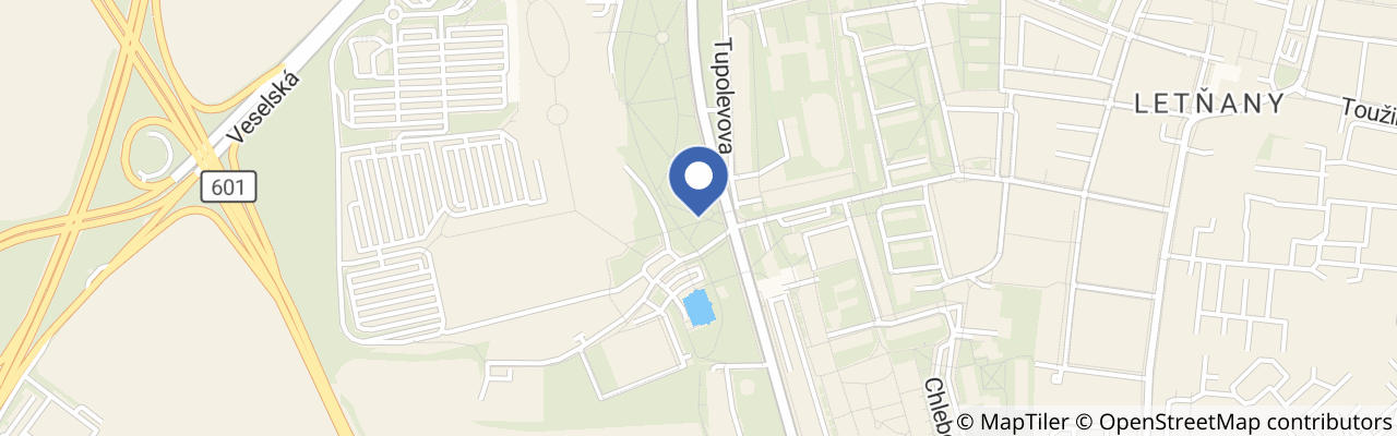 Mapa - Winter Wonderland Praha