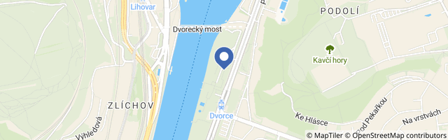 Mapa - Světelný park Evropa