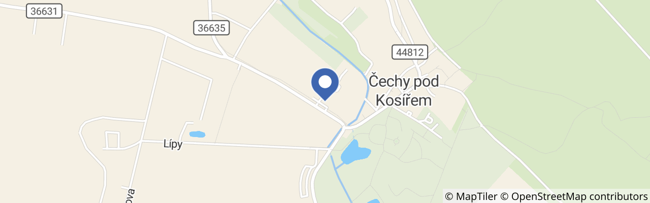 Mapa - Muzeum kočárů