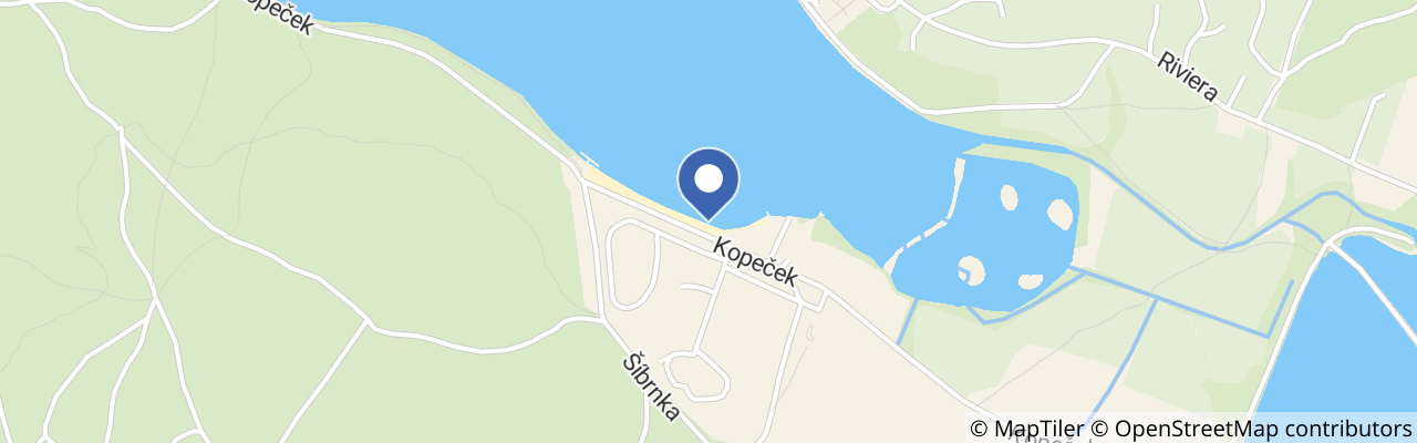 Mapa - Langošárna Jedovnice