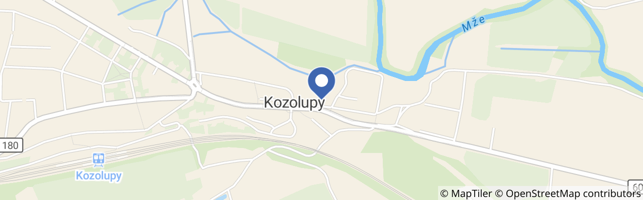 Mapa - Boulder a multifunkční tělocvična