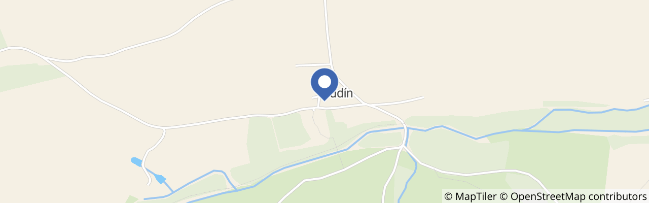 Mapa - Chalupa Budín