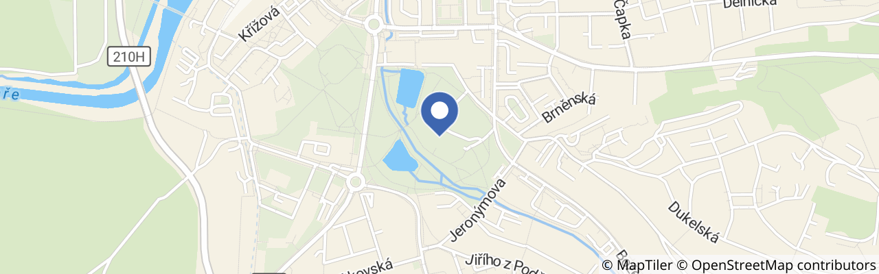 Mapa - Parkhotel Sokolov