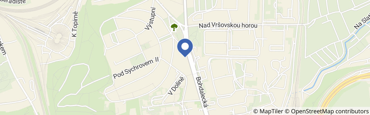 Mapa - Residence Trafick