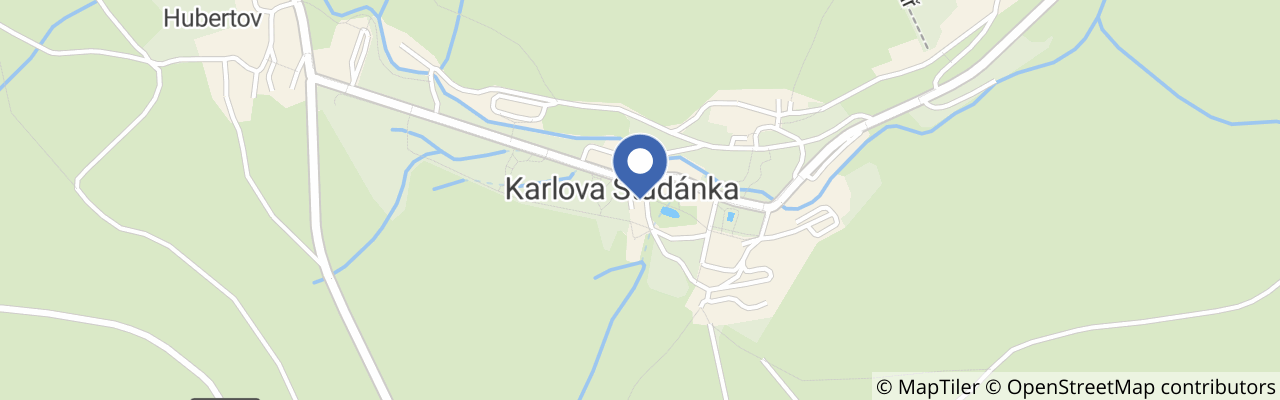 Mapa - Hotel Džbán