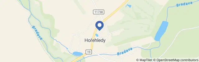 Mapa - Hotel Pod Kokšínem