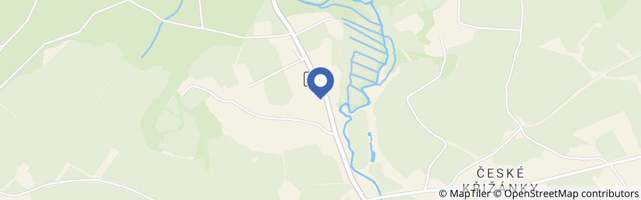 Mapa - Wellness Roubenka Křižánky