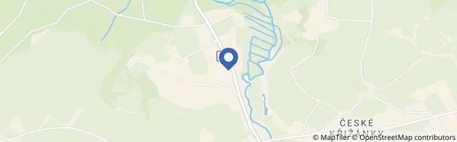 Mapa - Wellness Roubenka Křižánky