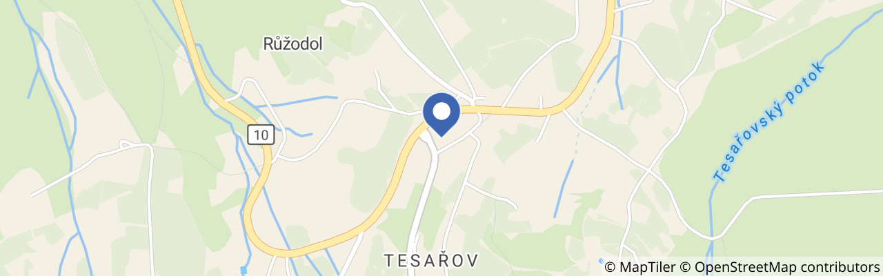 Mapa - Hotel Příchovice