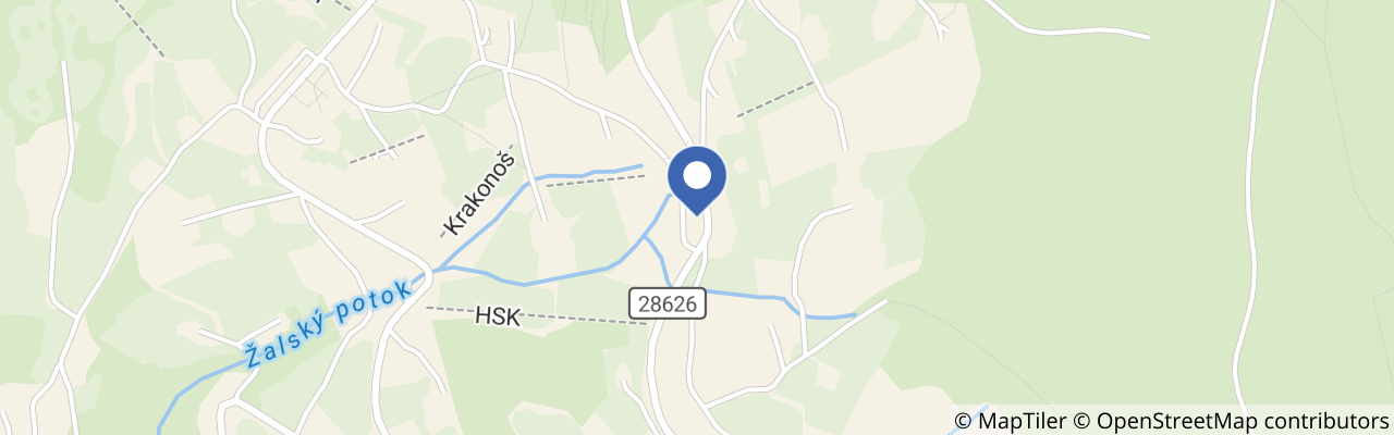 Mapa - Horský Hotel Kubát