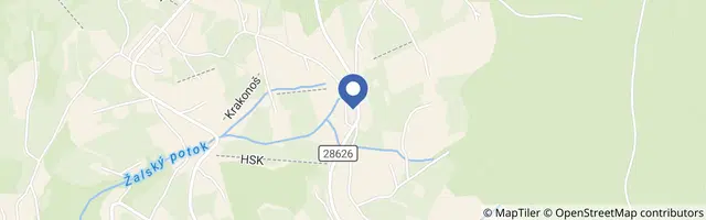 Mapa - Horský Hotel Kubát
