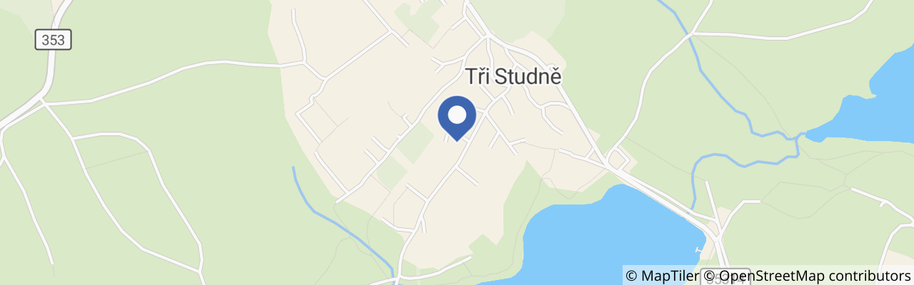 Mapa - Penzion Tři pumpy