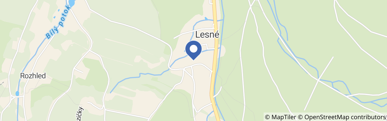 Mapa - Pension Lesná