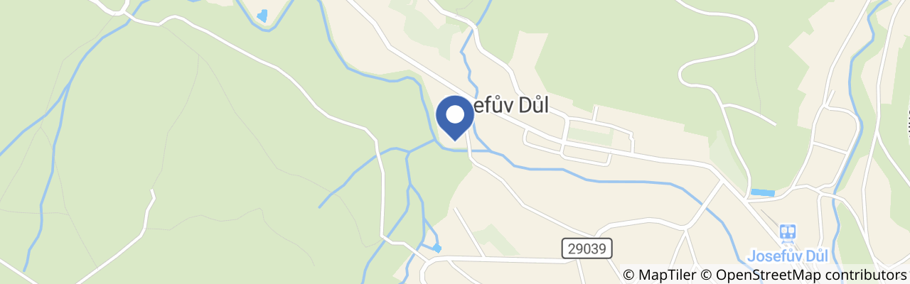 Mapa - Penzion U Splavu