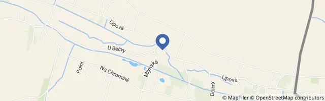 Mapa - Hostinec a penzion U sv. Mikuláše