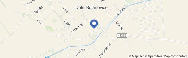Mapa - U Stařenky