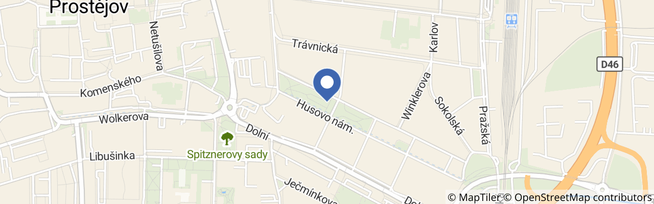 Mapa - Rákosníčkovo hřiště
