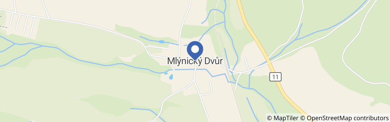 Mapa - Pobyt na Mlýně