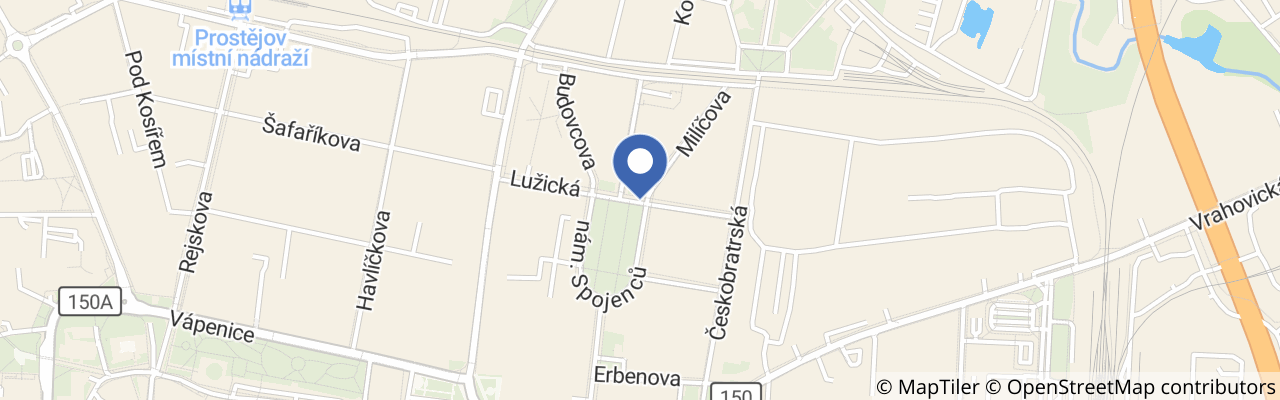 Mapa - Dětské hřiště