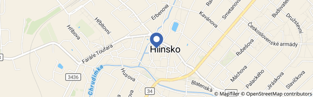 Mapa - Penzion Betlém