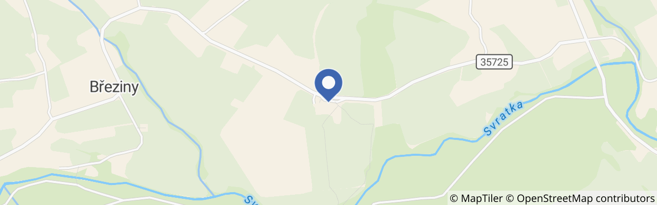 Mapa - Penzion Na Bělisku