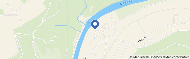 Mapa - Hotel Kormorán