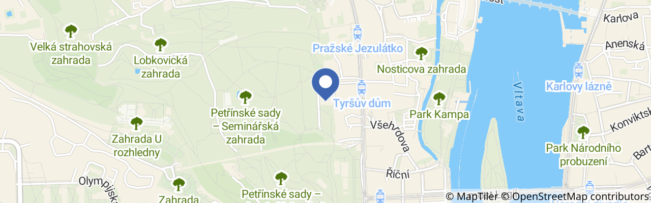 Mapa - Hřiště Hellichova