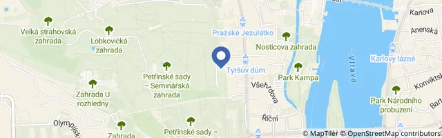 Mapa - Hřiště Hellichova