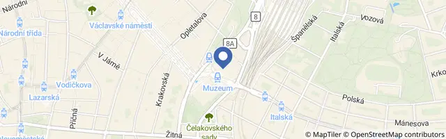 Mapa - Dětské muzeum