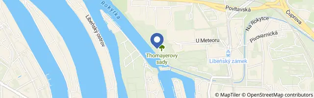 Mapa - Dětské hřiště U Českých loděnic