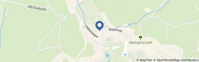 Mapa - Swissôtel Mariánské Lázně