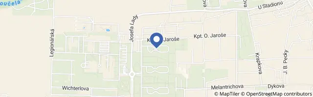 Mapa - Dětské hřiště Jana Zrzavého