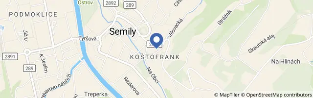 Mapa - Expozice Léčitelé Pojizeří a Podkrkonoší