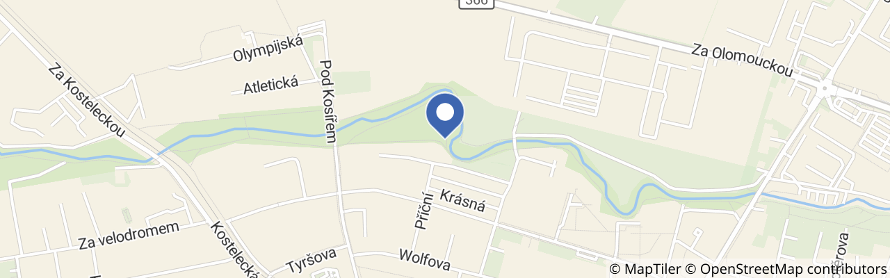 Mapa - Dřevěné prolézačky na stromech