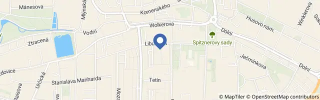 Mapa - Dětské hřiště Libušinka