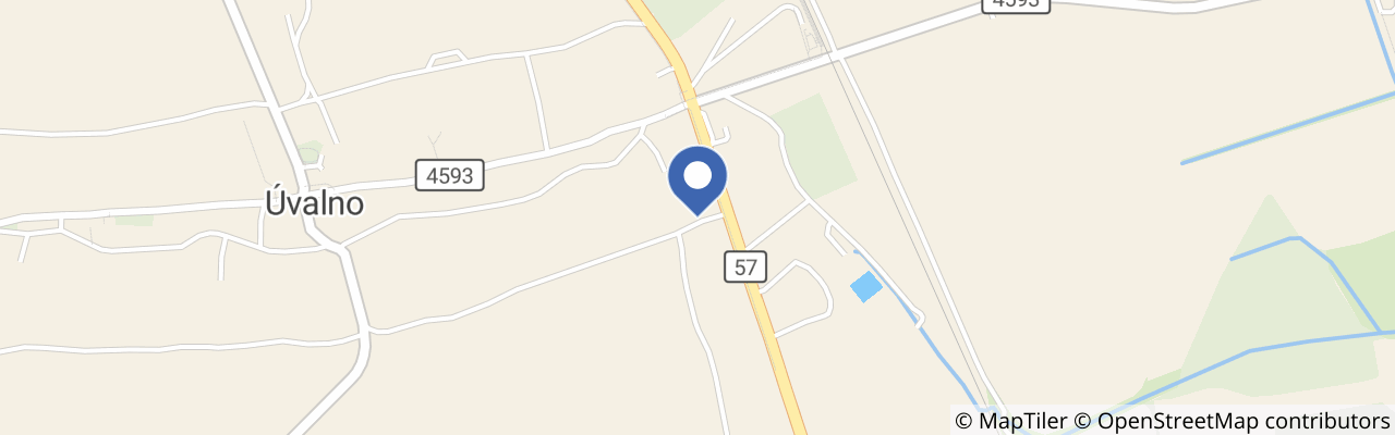 Mapa - Kukuřičné bludiště Krnov - Úvalno