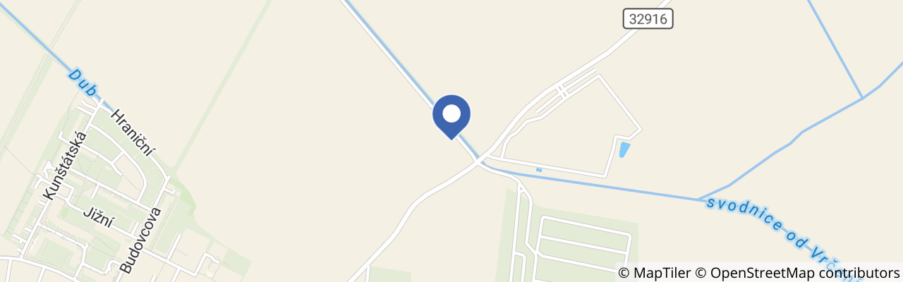 Mapa - Kukuřičné bludiště Poděbrady