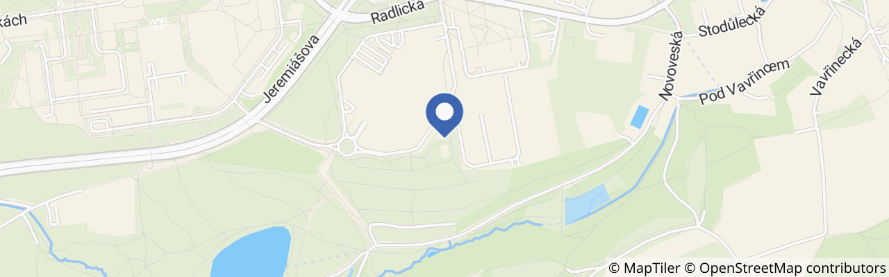 Mapa - Butky park