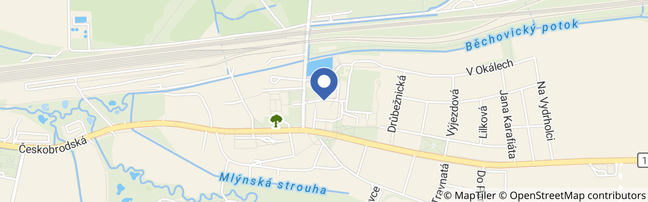 Mapa - Místní kavárna