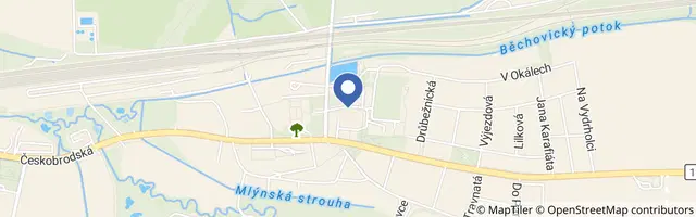 Mapa - Místní kavárna