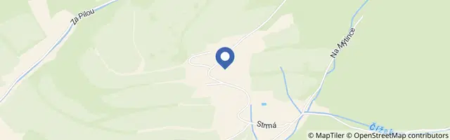 Mapa - Chalupa na Vyhlídce