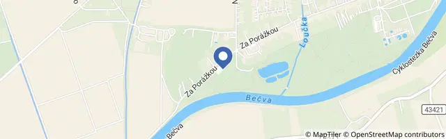 Mapa - Skatepark Lipník nad Bečvou