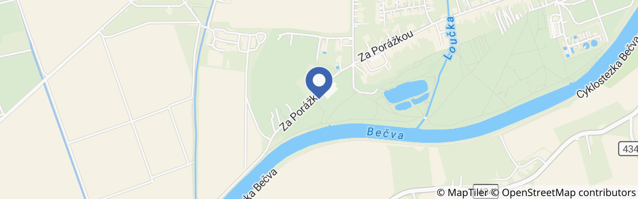 Mapa - Workoutové hřiště a lanová pyramida